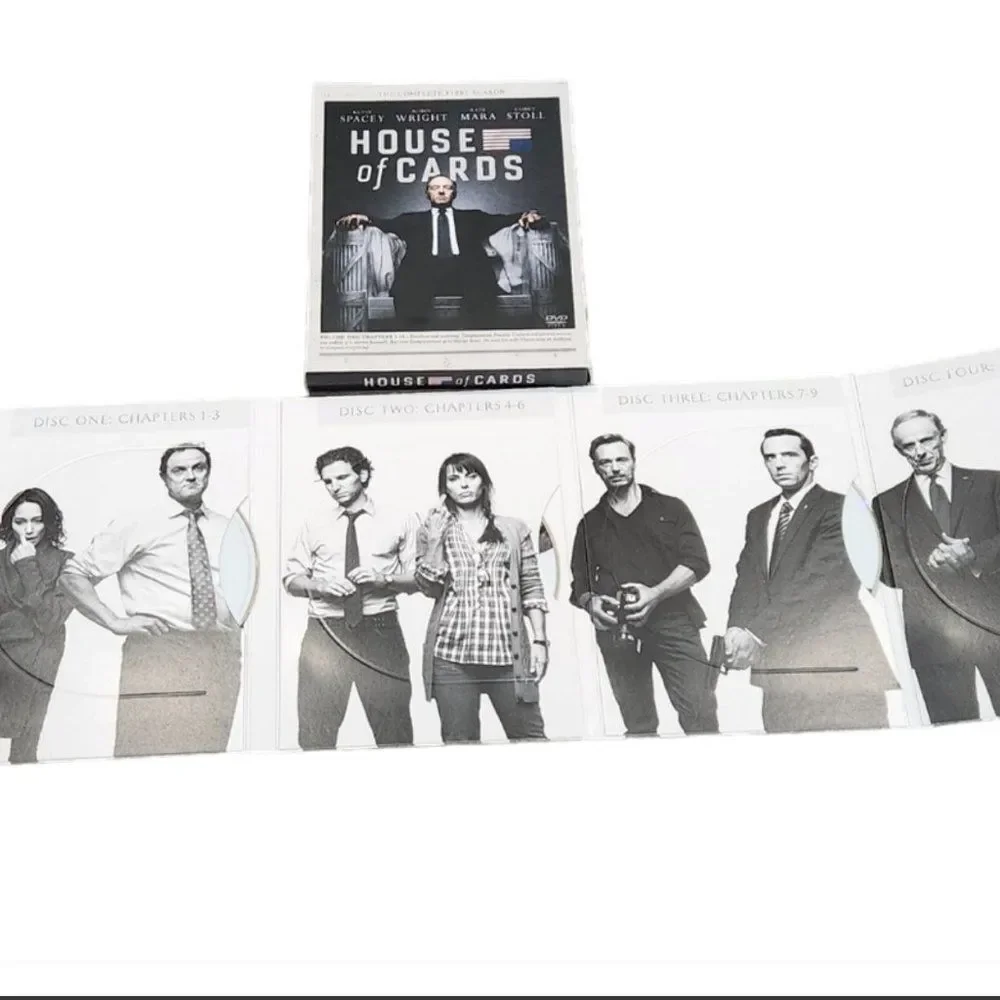 House Of Cards Complete Seasons 1 & 2 TV Show DVD Set Mini Series